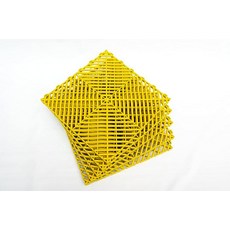 Boss Detail 인터로킹 소프트 PVC 모듈러 차고 바닥 타일 - 30.5cm x 30.5cm(12 12인치) | 5개입 수영장 파티오 바닥 실내 및 실외 사용에 이상적, Boss Detail 인터로킹 소프트 PVC 모듈러 차