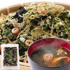 (90g) 천연 생활 해초 도매상이 만든 아오사 토로로 다시마 된장국의 재료