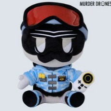 머더드론 Murder Drones 게임 인형 우지 N 칸 도어맨 봉제인형, 그림에 나타난 대로