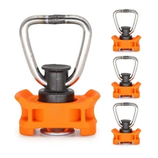 캠핑카 차량 화물 관리의 항공 레일용 고강도 엔드 피팅, 03 4Pcs