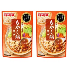 DAISHO 大逸昌 醬油風味豆芽鍋湯底, 2包, 750g