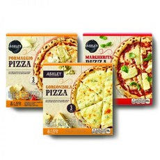 (매장정품) 애슐리 화덕피자3종 244137, 고르곤졸라 화덕피자 (250g x 3) + 마르게리따