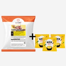 소스대장 엽땡식 초보맛 매운 떡볶이 분말 400g + 계란찜 파우더(7g 3개), 1세트