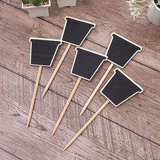 식집사 원목블랙보드 화분 이름표 인테리어 칠판 화분디자인, 없음