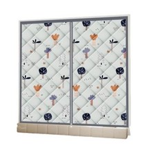 防風隔音窗簾門簾 門縫遮擋布 居家裝飾, 1個