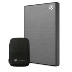 씨게이트 외장하드 One Touch HDD 데이터복구 +파우치, SpaceGrey, 2TB