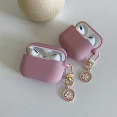 櫻花吊飾防摔耳機保護套, 3代, 1個, Airpods Pro