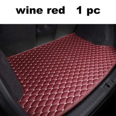 자동차 트렁크 매트 볼보 XC60 2009 2010 2011 2012 2013 2014 2015 카고 라이너 카펫 인테리어 액세서리, 1개, 8) wine red