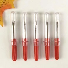 날카로운 플라스틱 손잡이 실밥제거기 십자수 재봉틀 실밥제거기 빨간점제거기 부품포장재, 보여진 바와 같이, 1개