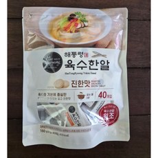 해통령 육수한알 진한맛, 160g, 1개