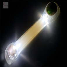 다있으예 안전 led 밴드 라이트 안전팔찌, 4-네임팔찌15cm-빨강, 1개