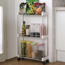 틈새선반 3단 높이조절 수납 정리선반 yss+9020Pz