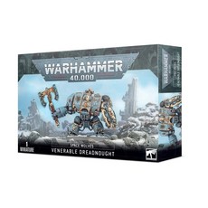 戰鎚40k Space Wolves: Venerable Dreadnought - 太空野狼天尊無畏機兵 模型 體驗組裝樂趣 豐富細節, 1個