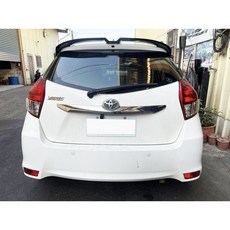 Yaris 14-17年 專用 ABS 亮黑 M型 惡魔尾翼