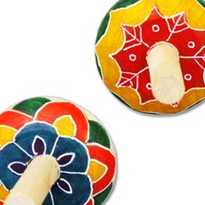 전통 밤팽이 5개 팽이만들기