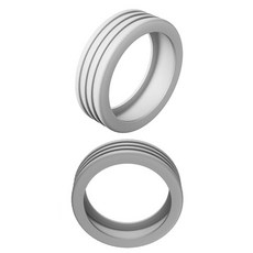 까마느 조용한 수하물 바퀴 커버 유모차 골프백 실리콘 커버, 8개, 그레이