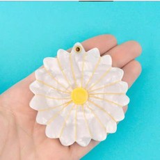 자이클랩 차주영손거울 손거울 폴딩 자개손거울 미러, 1개, 데이지