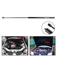 호환 메르세데스 SLK R170 1996-2004 1708800229S1용 프론트 본네트 후드 가스 스트럿 서포트 스프링 리프