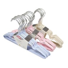 비스토어 키즈 옷걸이 10P -H/아기옷걸이/옷걸이세트, 연보라, 연보라