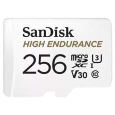 SanDisk 晟碟 高耐用性 Micro SDXC 卡, 256GB