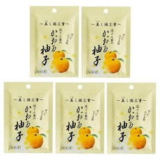 츠지 정유 씨 집의 카오루 유자 리필용 6g×5봉 고치현산 완숙 사용 과립, 1개, 1개입, 1g