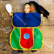 布袋戲掌中戲偶：西遊記、三國志系列，復古懷舊台灣味手偶戲偶, 1個, 文生