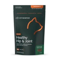 VetriScience GlycoFlex 貓咪關節保健 含葡萄糖胺 維護關節靈活 美味咀嚼錠, 1個, 綠包(中度保健)2027年