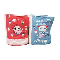 밍꼬발랄 캐릭터 북쿠션, 블루