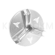 오토바이 엔진 오일 필러 알루미늄 합금 캡 플러그 커버 Yamaha Mt03 Mt07 Fz07 Mt10 Fz10 Mt25 Mt 03 07 10 25 Yzf R1 R3 R6, [07] 실버