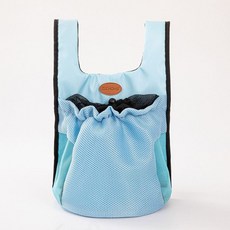 ZICHONG 寵物雙肩包 輕薄透氣, 藍色S【2KG內狗/2.5KG內猫】, 1個