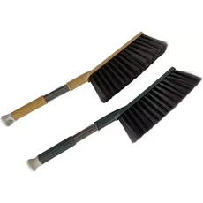 2팩 소프트 브리스틀 침대 시트 긴 손으로 청소 브러시 이물질 제거용 카운터 더스트 퀼트 소파, 1개