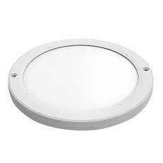 장수램프 LED 엣지 직부등 8인치 20W 원형, 주백색(아이보리빛)