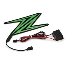 가와사키 Z 250 300 400 650 750 800 900 1000 Sx 야간 라이딩 신호 램프 야광 스티커 콜드 깜박이 스트라, 01 Luminous Sticker