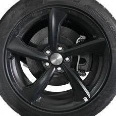 테슬라 튜닝 휠 악세사리 너트캡 21mm 커버 자동차 20개 차량 휠너트 휠기스방지, 휠 허브캡 4P/블랙, 4개