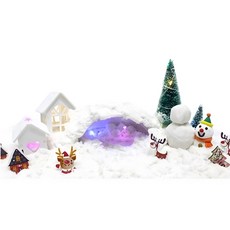 초등 크리스마스 산타마을 만들기용 스노우샌드/ 눈사람 눈사람만들기 체험행사장, 1개, 루미샌드 스노우 1.5L 눈내리는 마을, 1.5kg
