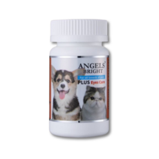 ANGELS' BRIGHT 美國天使牌犬貓淚腺通錠PLUS眼睛護理保健品90錠，舒緩疲勞、改善淚液、維持眼睛健康, 眼睛護理, 90顆, 1個