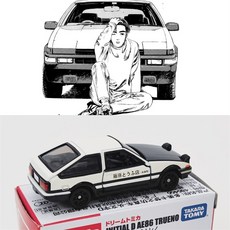 토미카 이니셜 D 1:64 도요타 AE86 트레노, 01.AE86 화이트, 1개