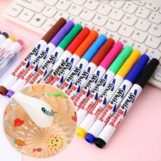 물에뜨는 플로팅펜세트 워터매직요술펜 12색, 플로팅펜-12색, 1세트