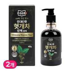맛의비책 진한 국산 헛개차 진액 원액 식약처인증 HACCP, 2개, 480g