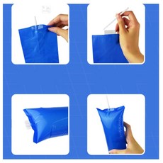 티디엠디 막대풍선 운동회응원용품, 블루