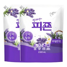 碧珍 高級衣物香氛柔軟精補充包, 2.3L, 2包