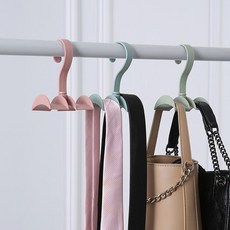 회전식 다용도 소품걸이 가방걸이 스카프 넥타이걸이 행거 수납