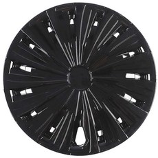 자동차 휠캡 휠커버 덮개 튜닝 타이어캡, 1개, 14인치 BL 올블랙