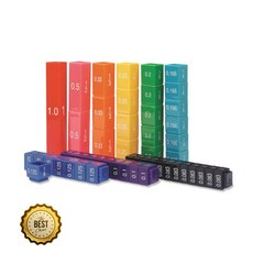 초등 분수 소수점 수막대 51P 연산학습교구 수놀이 어린이집 수놀이교구, 1세트