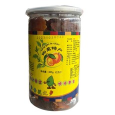 산서성 특산품 다퉁 양가오 보존 살구 통조림 신맛과 달콤한 씨없는 말린 스틱 스낵 설탕에 절인 과일, 말린홍살구 400gX1캔