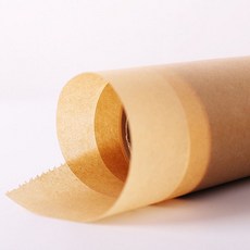 雙面烘焙紙 烤箱紙 氣炸鍋專用 無毒耐高溫 5米/10米捲, 1個, 原木色,20米