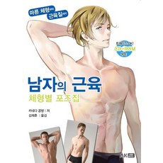 男性肌肉體型別姿勢集：從纖瘦體型到肌肉猛男, 金田工房, AKHobbyBook