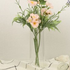 마카 유리 화병 꽃병 인테리어 오브제 꽃병 850ml 2P, 상세페이지 참조