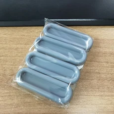 4개/대 창 캐비닛 서랍 옷장 슬라이딩 도어 핸들 유리 미끄럼 방지 그립 보조 한 자체 접착, 03 Gray-4pcs