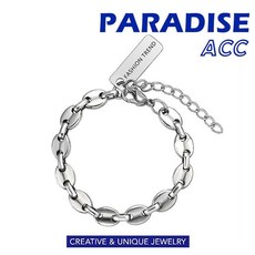 PARADISE 豬鼻鈦鋼手鏈 兒童基礎款 冷淡風 高級感 不過敏 醫療鋼手環